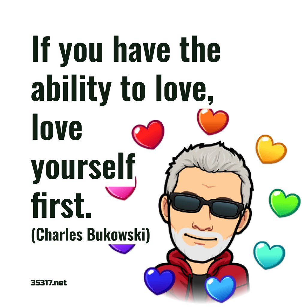 If you have the ability to love, love yourself first. (Charles Bukowski)

.
#love #selflove #35317 #dielinkenhände #dlh #dreamcreation #liese #psytraveller #qotd #quotesandthoughts #realitätsdesign #realitydesign #traumausstattung | 35317.net