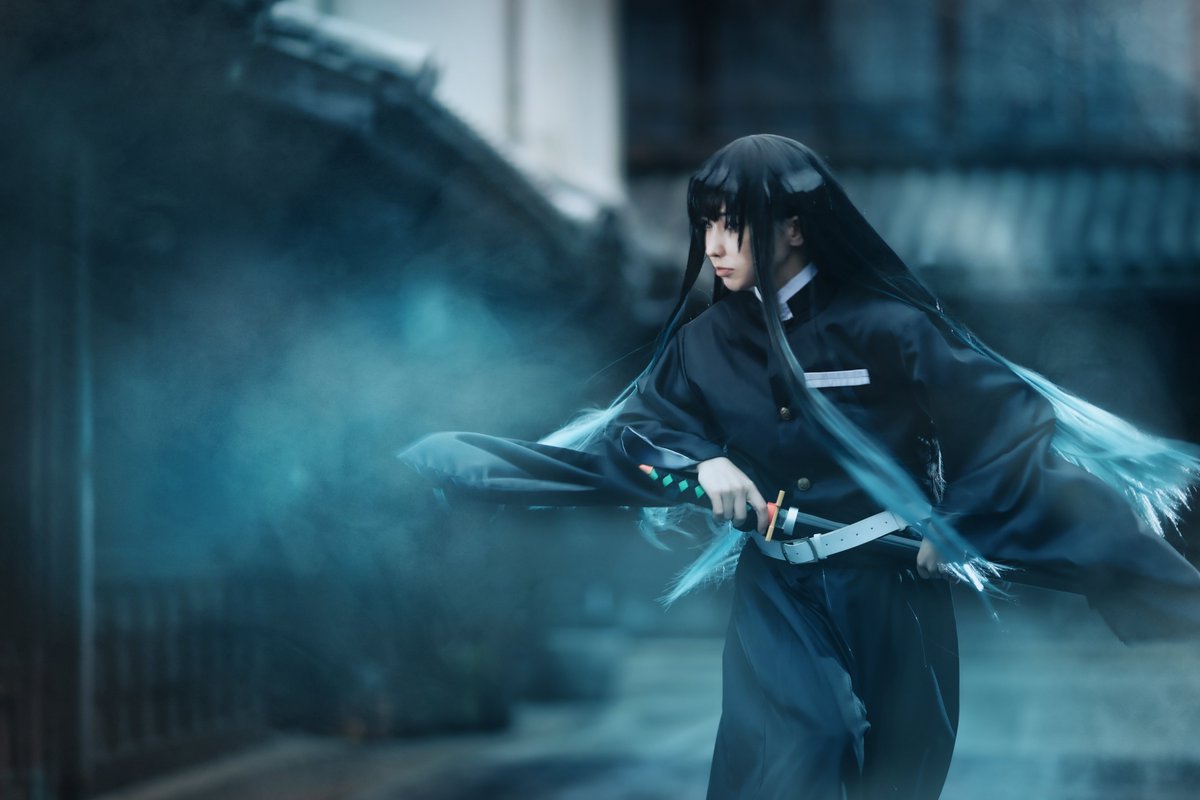 【cosplay】
　　　　　鬼滅の刃
　　　　   時透無一郎
　　　   　-霞の呼吸-

photo:ゆっきーさん(<a href="/8779Y/">ゆっきー📷</a>)

#コスプレ
#cosplay