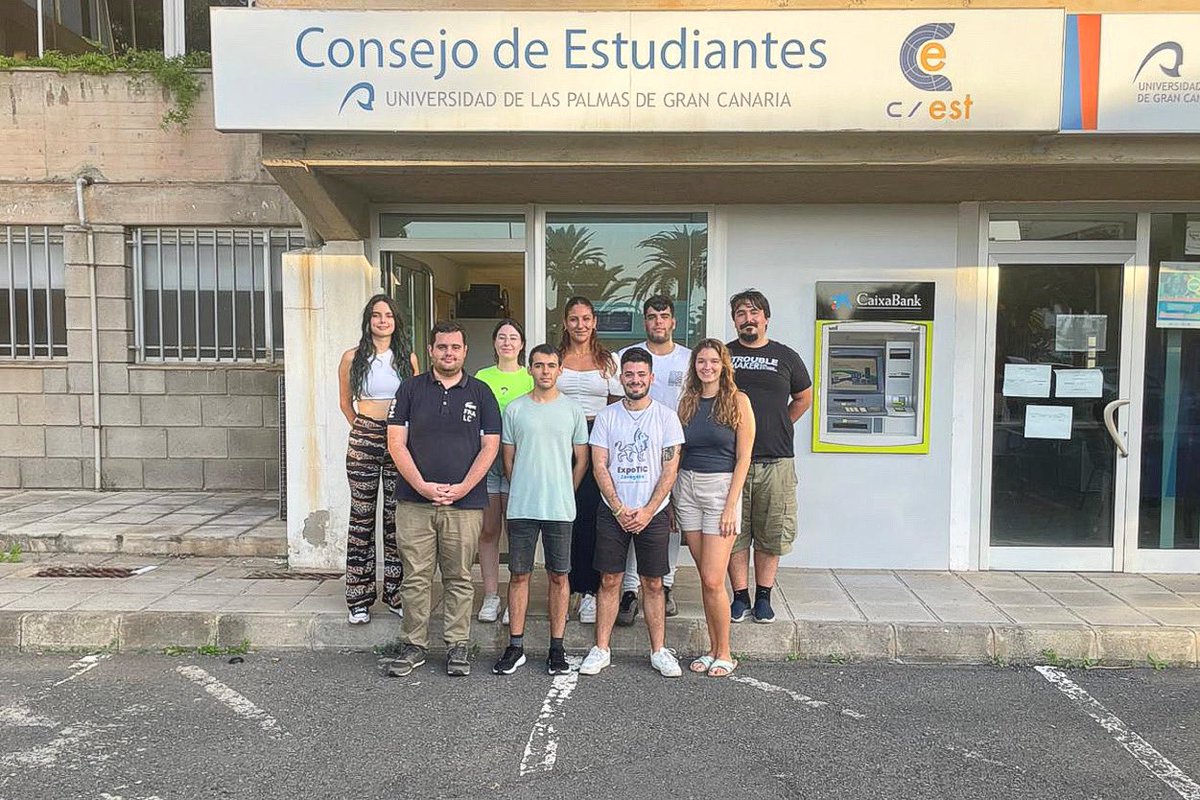 👥 Les presentamos al Consejo de Estudiantes de la <a href="/ULPGC/">ULPGC</a> al completo 🥰