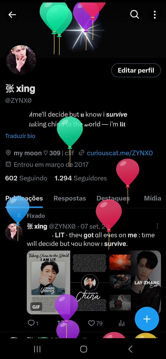 ZYNX0's tweet photo. Mais um ano com balões fofinhos nesse perfil 🥺🎂 https://t.co/vWBpj5lAzB