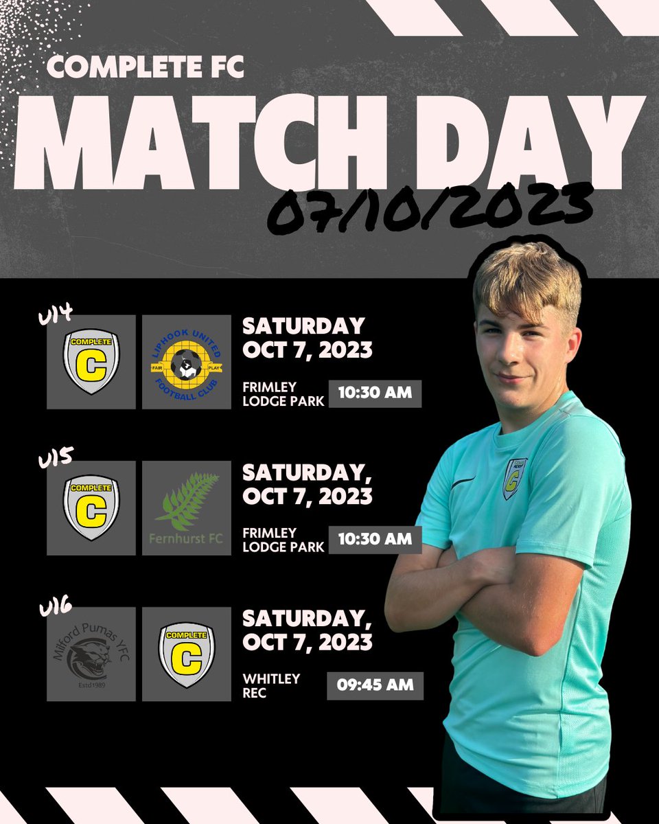 Match Day for our Youth teams ⚽️