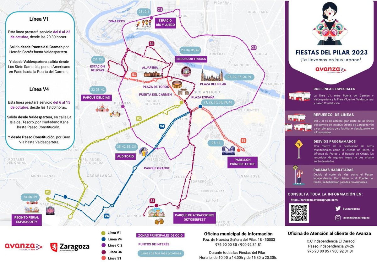 Hoy comienza #Pilar23  estaremos atentos a las incidencias de limpieza, movilidad, seguridad, ruido que afecten éstas fiestas para que el <a href="/zaragoza_es/">AyuntamientoZaragoza</a> las soluciones lo más rápido posible #valdespartera ¡¡ Felices Fiestas!!