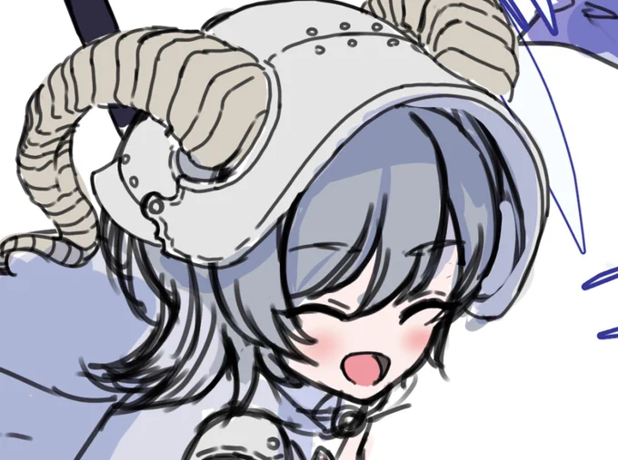 trpgの自キャラ描いてた 