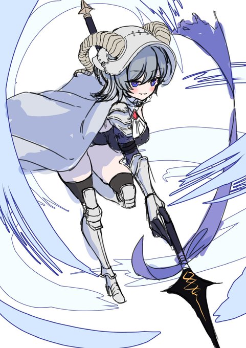 trpgの自キャラ描いてた 