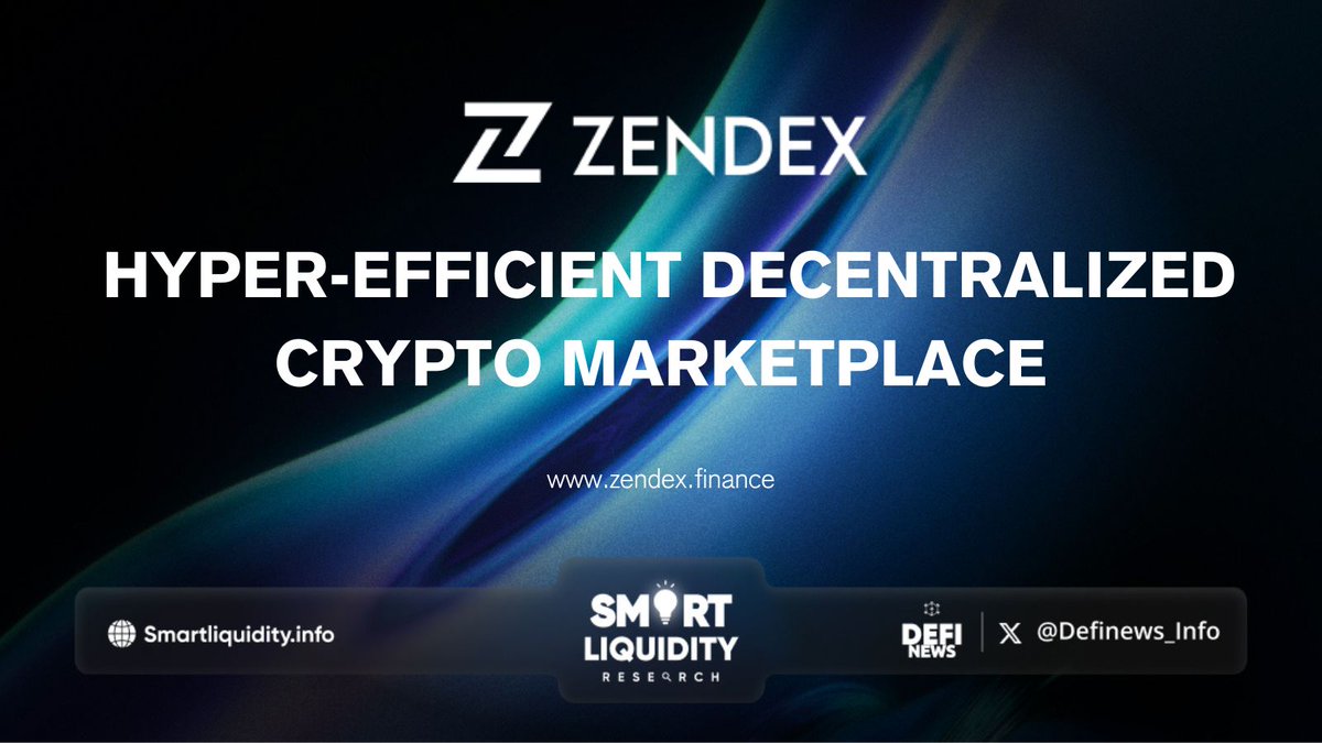 Definews_Info's tweet photo. 💢 @Zendex_finance is  decentralized cryptocurrency marketplace with exceptional efficiency

💢 #ZenDEX next-generation #DEX Built on @MantaNetwork 

👉 Trade any crypto on #MantaPacific
👉 Provide liquidity and earn fees from trades on #ZenDEX
👉 Simplest Trades, Best Prices

🔽 VISIT
https://t.co/cACdHxD29r
#Definews