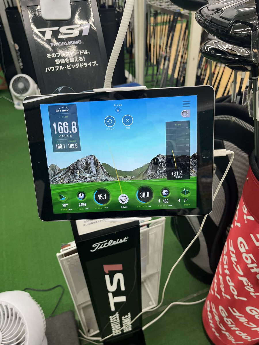 tantan_vegagolf's tweet image. フム…番手がドライバーになってるけど、ゴルフドゥの方からするとあまり関係ないとの事だが…7Iで166.8ydって本当かな？？🤨でも抜け感もいいし、この間打ったモーダス120よりもモーダス105の方が距離も出てる…スリクソンのZX5アイアン…⚔️マジで検討中…😑
#srixon
#zx5
#ゴルフ好きと繋がりたい