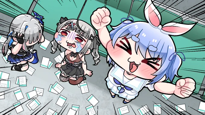 全財産をはたき戦友の大空スバルに全賭ける兎田ぺこら#ぺこらーと  #プロテインザスバル #またまたさかまた#かなたーと #ししらーと #できたてころね 