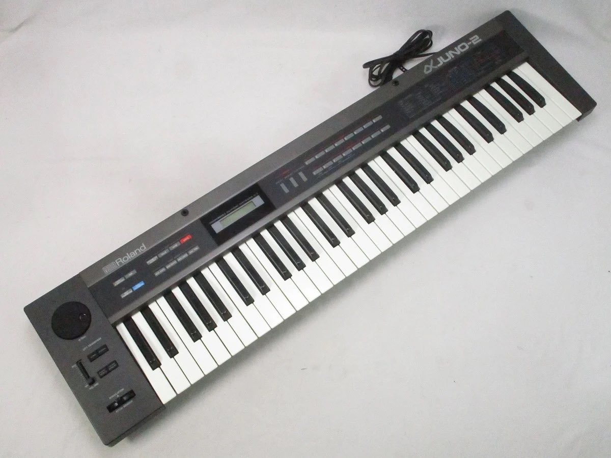 ishibashi_yoko's tweet photo. イシバシ楽器横浜店 #キーボードマート です。

本日は、Roland JUNO-106S と α JUNO-2(Alpha JUNO-2) の中古が入荷しました。
店頭は、ちょっとしたローランド祭りの様です。
商品ページはコチラから⬇️

https://t.co/oFPKfd7hpq

#roland
#JUNO106s
#αJUNO2 https://t.co/0cJerw25VL