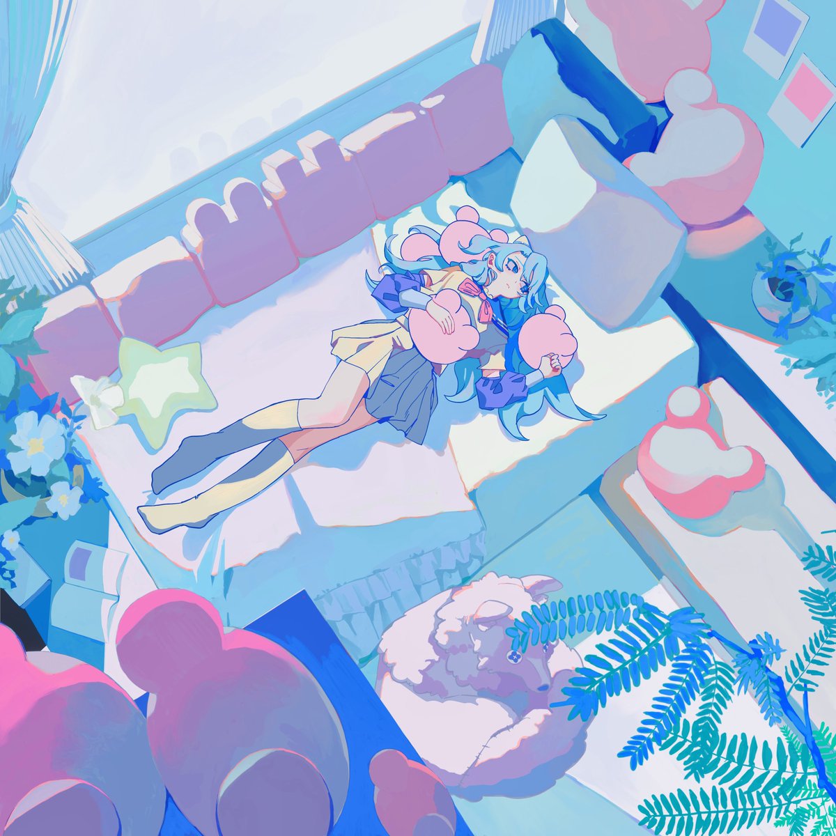 Ado『クラクラ』 プロット〜MVイラストを担当させていただきました