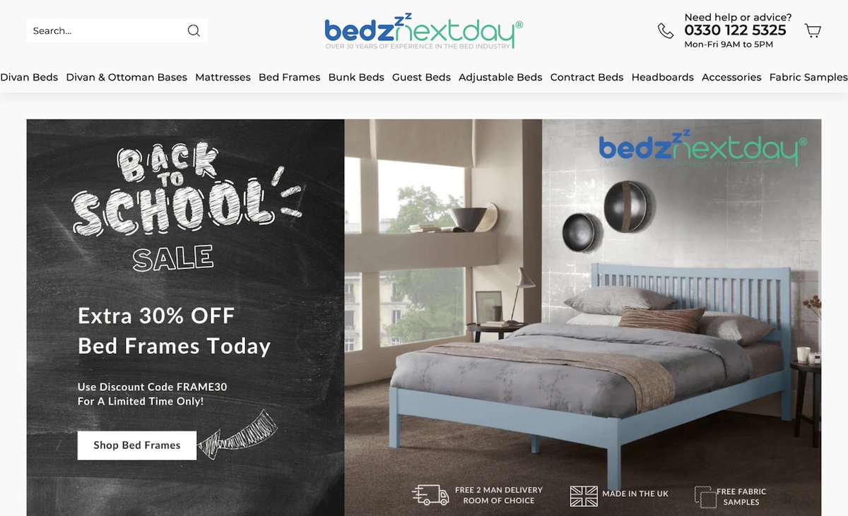 New #Site on our #Gallery: Bedz Next Day
by Bootcamp Media @bootcampmediauk
bestcss.in/user/detail/Be…

#bedznextday #BuyBedOnline #mattresses #SleepTomorrow #bedframe #madeintheuk #Divanbeds #AdjustableBeds #bunkbeds #headboards #bedz #fabricsamples #bedaccessories #contractbeds