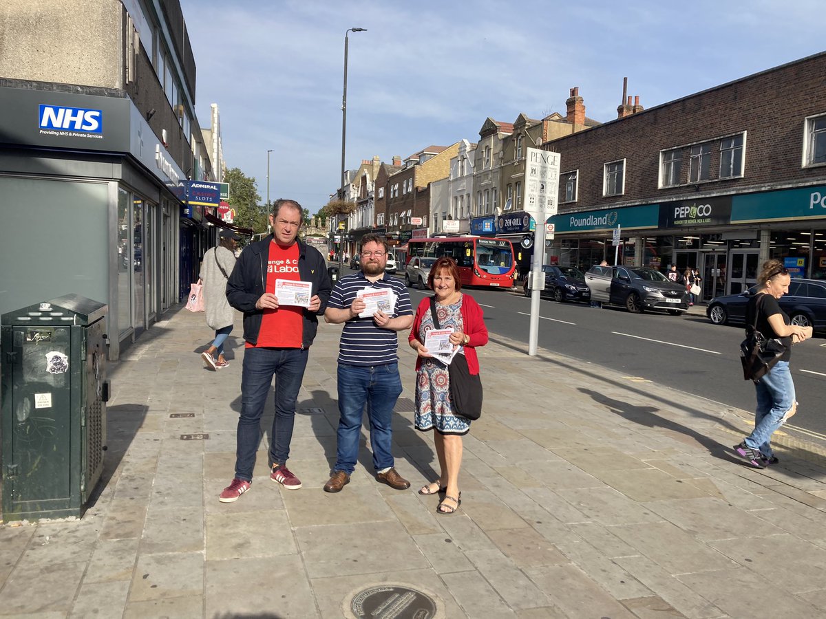 Simon Jeal (@simon_jeal) on Twitter photo Out with <a href="/Kathy_bance/">Cllr Kathy Bance MBE</a> & <a href="/kkennedybrooks/">Cllr Kevin Kennedy-Brooks</a> for our monthly street surgery on #Penge high street- for any residents who want to pop down and raise any local issues with us! Out with <a href="/Kathy_bance/">Cllr Kathy Bance MBE</a> & <a href="/kkennedybrooks/">Cllr Kevin Kennedy-Brooks</a> for our monthly street surgery on #Penge high street- for any residents who want to pop down and raise any local issues with us!