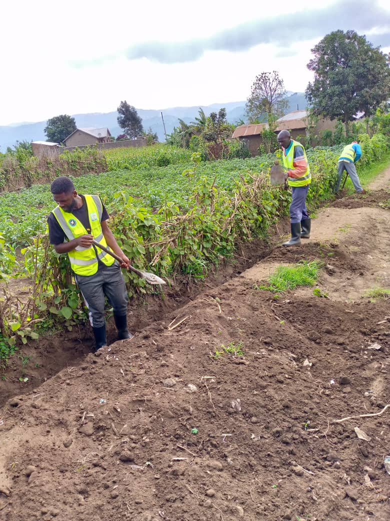 ryvcpcyani80299's tweet photo. #RYVCPcyanika kuruyu wa gatandatu tariki ya 07/10/2023 twakozumuganda ,aho twibanze kubikorwa byo Gusibura imyobo ifata amazi muburyo bwo kurwanya #isuri kubaka uturima twigikoni muburyo bwo kurwanya imirire mibi ndetse twacukuye umusinge woubaka inzu yutishoboye
@Ahishak250 https://t.co/RVW0SVNk3a