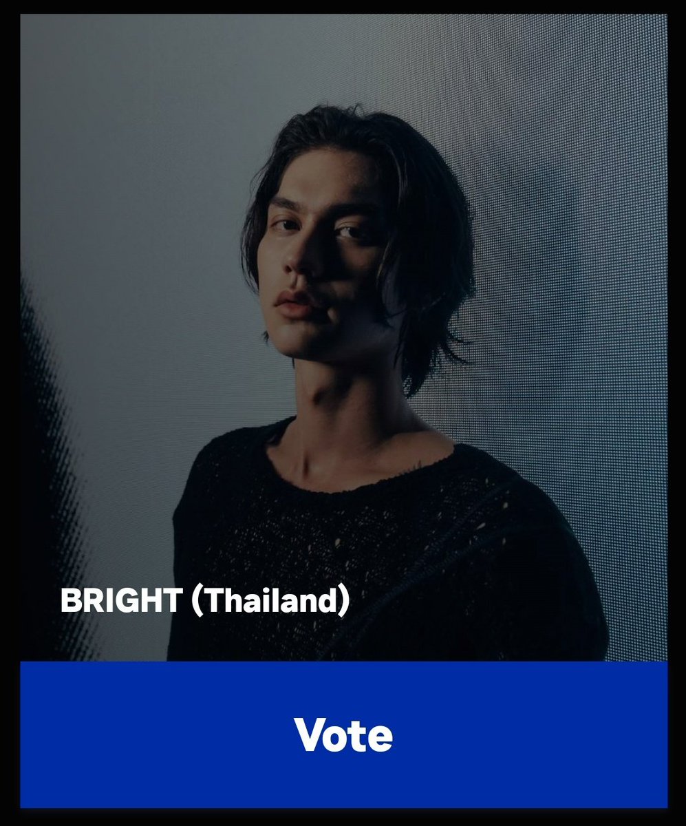 ProtectBright's tweet photo. Vote BRIGHT (@bbrightvc ) for MTV EMA Best Asia. 🤍

You can vote here nonstop. It has 10 seconds interval per vote. https://t.co/FZMcGE1hdF