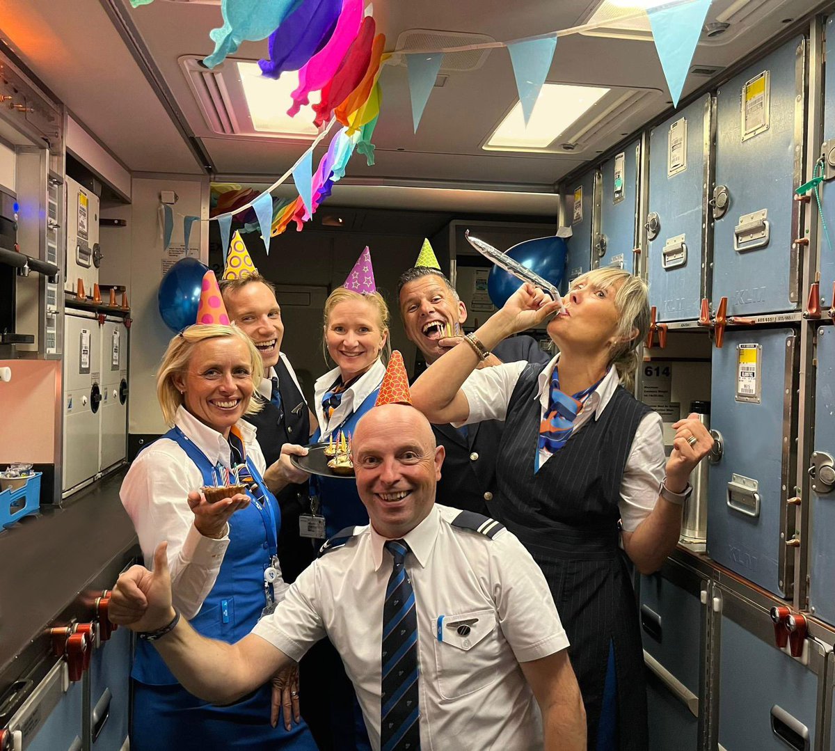 Today, we celebrate 104 years of KLM! #KLM #RoyalDutchAirlines #104 #birthday 📷: <a href="/Jordisoeters/">Jordi soeters</a>