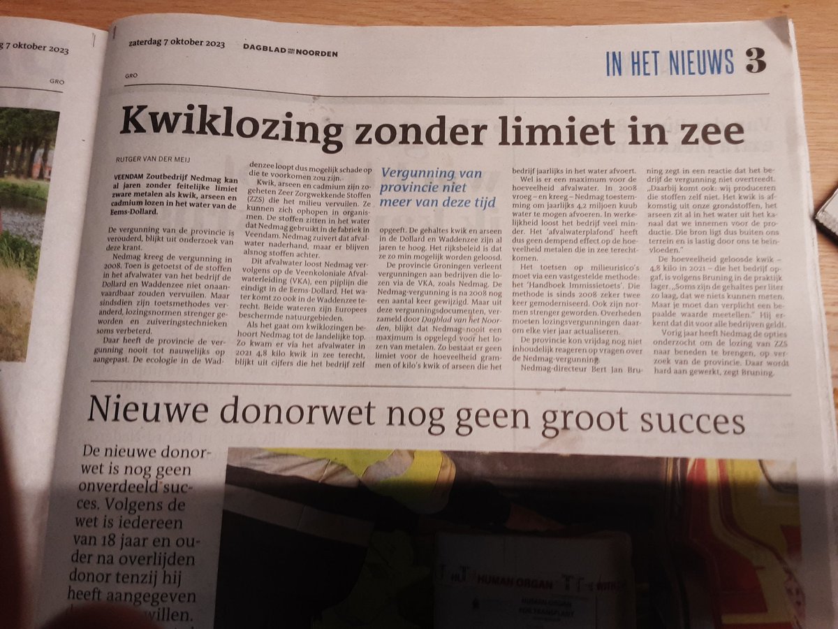 SjoerdMoes's tweet image. Te gek voor woorden! Er worden verkeerde prioriteiten gesteld. Alles in het werk stellen om garnalenvissers van het wad te procederen terwijl dit al jaren speelt!!