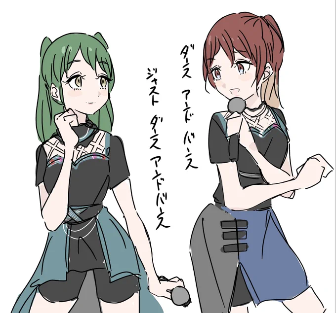 シーズ Color Days
#七草にちか #緋田美琴
#シャニマス 