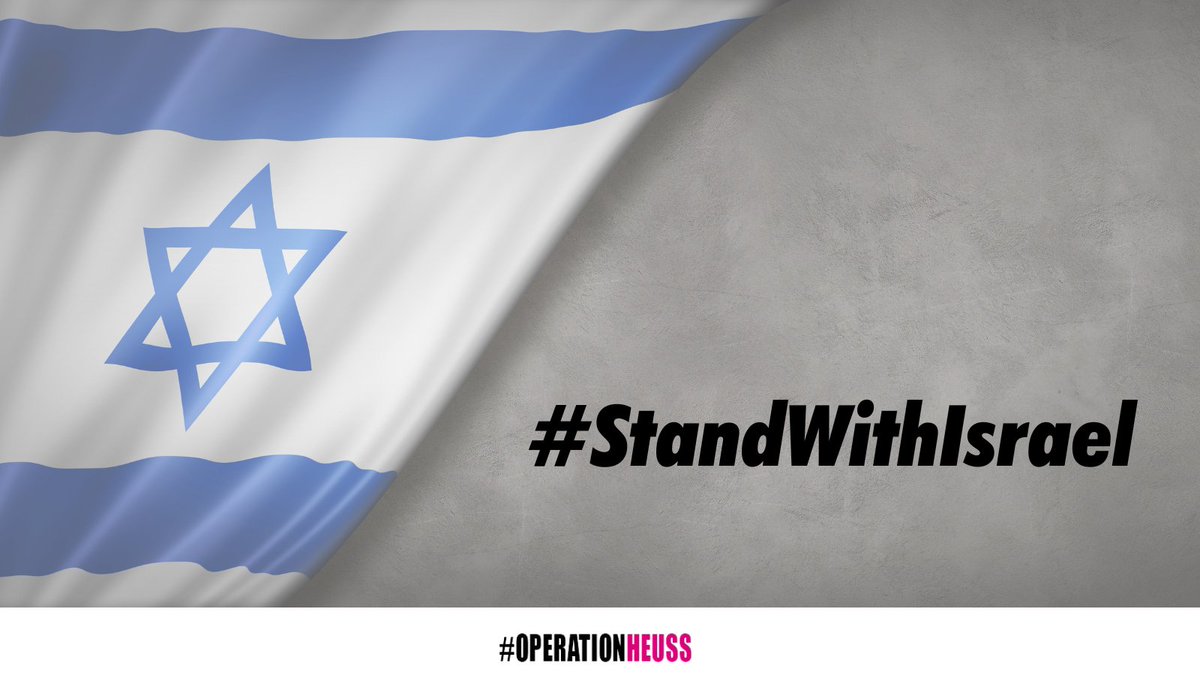 Der barbarische Angriff auf #Israel schockiert uns zutiefst. 'All together, we know for many years that terror is the most dangerous thing for local, regional and international stability.' - Ariel Sharon #StandWithIsrael
