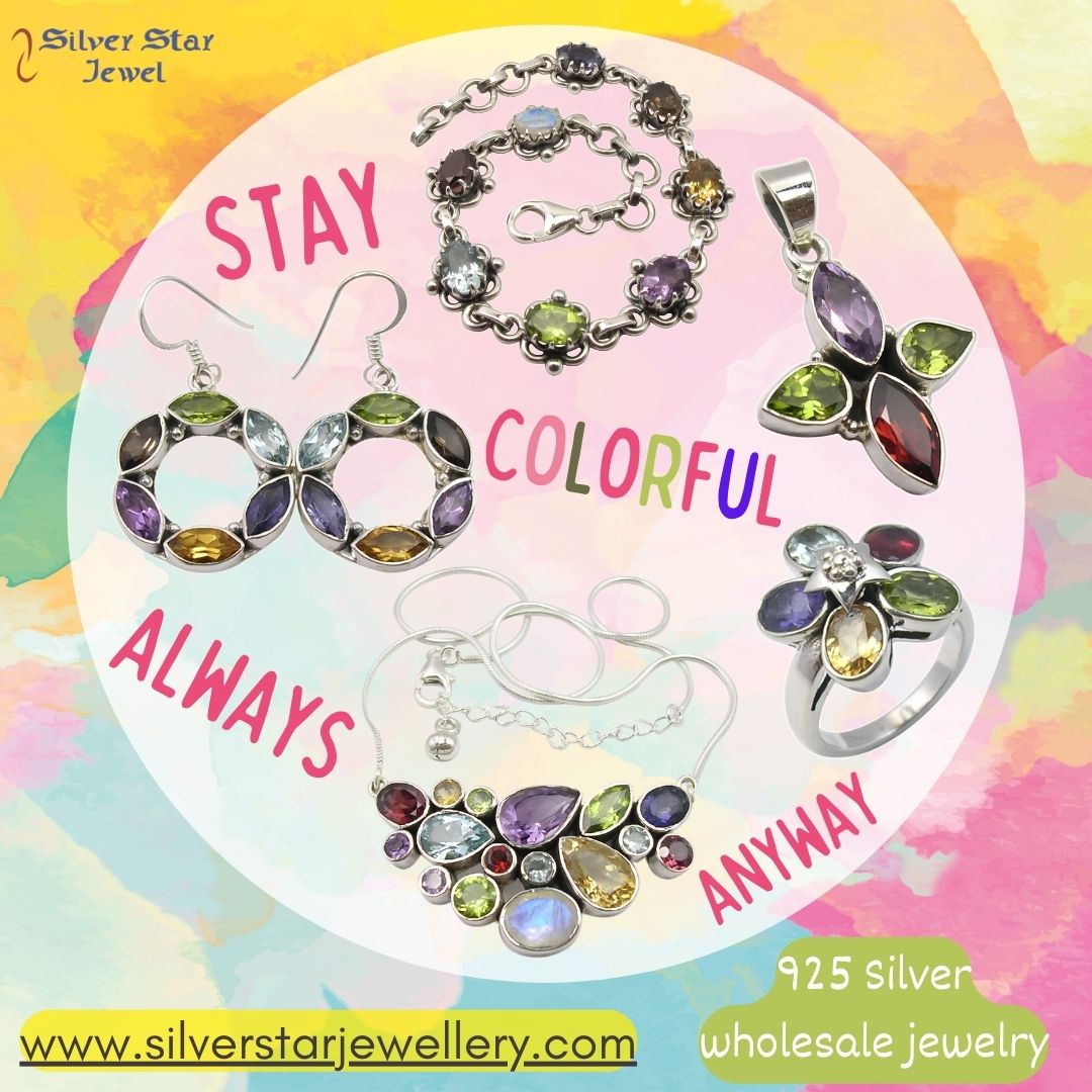 Color is a power which directly influences the soul.
Buy Multi-Stone, Multi-Color Wholesale Jewelry at silverstarjewellery.com

#womenjewelry #fashion #broochstyle #color #art #love #artist #painting #artwork #colors #colorful #design #picoftheday #fashion #arte #instagram