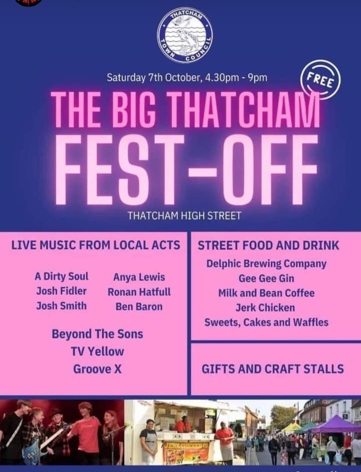 BeyondTheSons's tweet image. Performing today, Saturday 7th October, at the Big #Thatcham Fest-Off.
