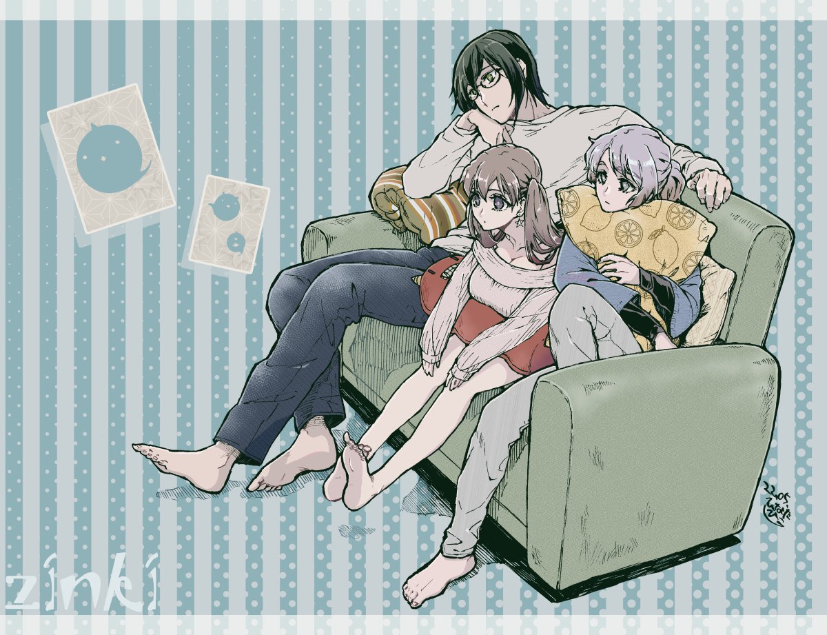 「(・ิ▽・ิ)」|日向ひこのイラスト