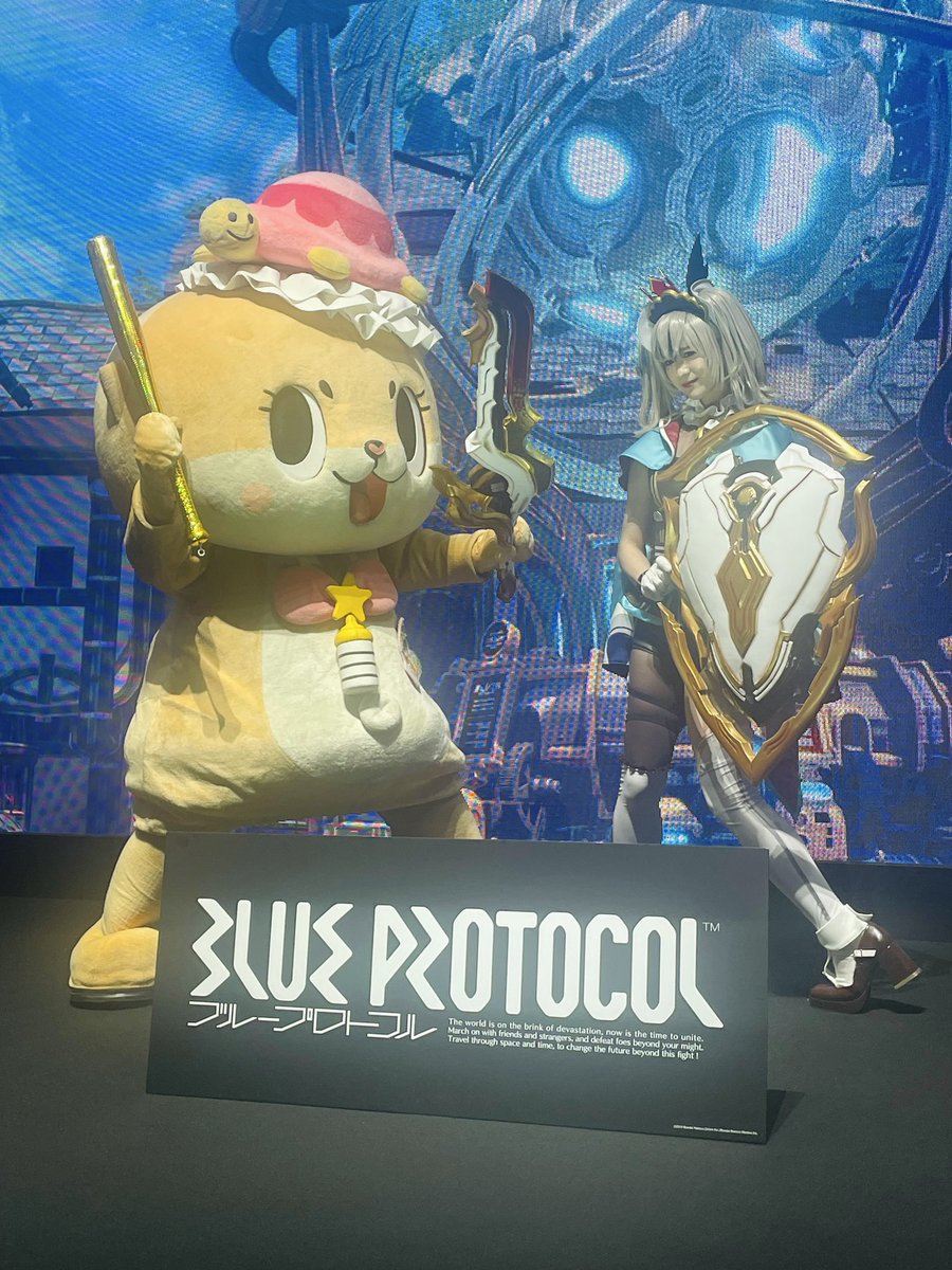 Cyan_519's tweet image. #東京ゲームショウ2023

ちぃたんvsティア ⚔️❤️‍🔥

遊びに来てくれて
ありがとうちぃたん☆

#TGS2023 #ブルプロ
#ブループロトコル