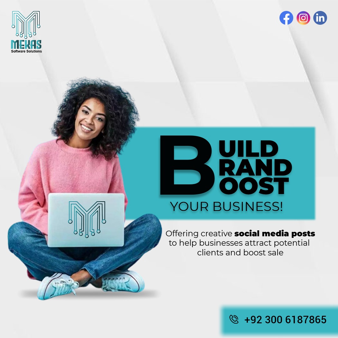 'Unlock the potential of your business with our creative social media posts!  We're here to help you build your brand, attract potential clients, and boost sales. Let's get started!
#BusinessBoost #BrandBuilding #SocialMediaMarketing #CreativePosts #mekas #mekassoftwaresolutions