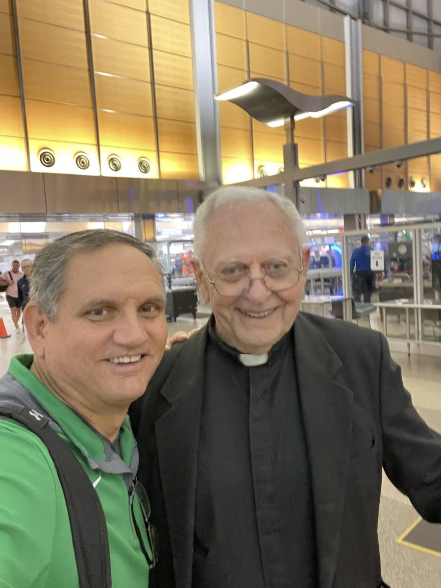 “Excuse me sir, can you help me with my bag” were the words I heard from the familiar voice behind me in the TSA line. What a joy it was to unexpectedly run into one of my spiritual giants at <a href="/RDUAirport/">RDU Airport</a> <a href="/RaleighDiocese/">Diocese of Raleigh</a>