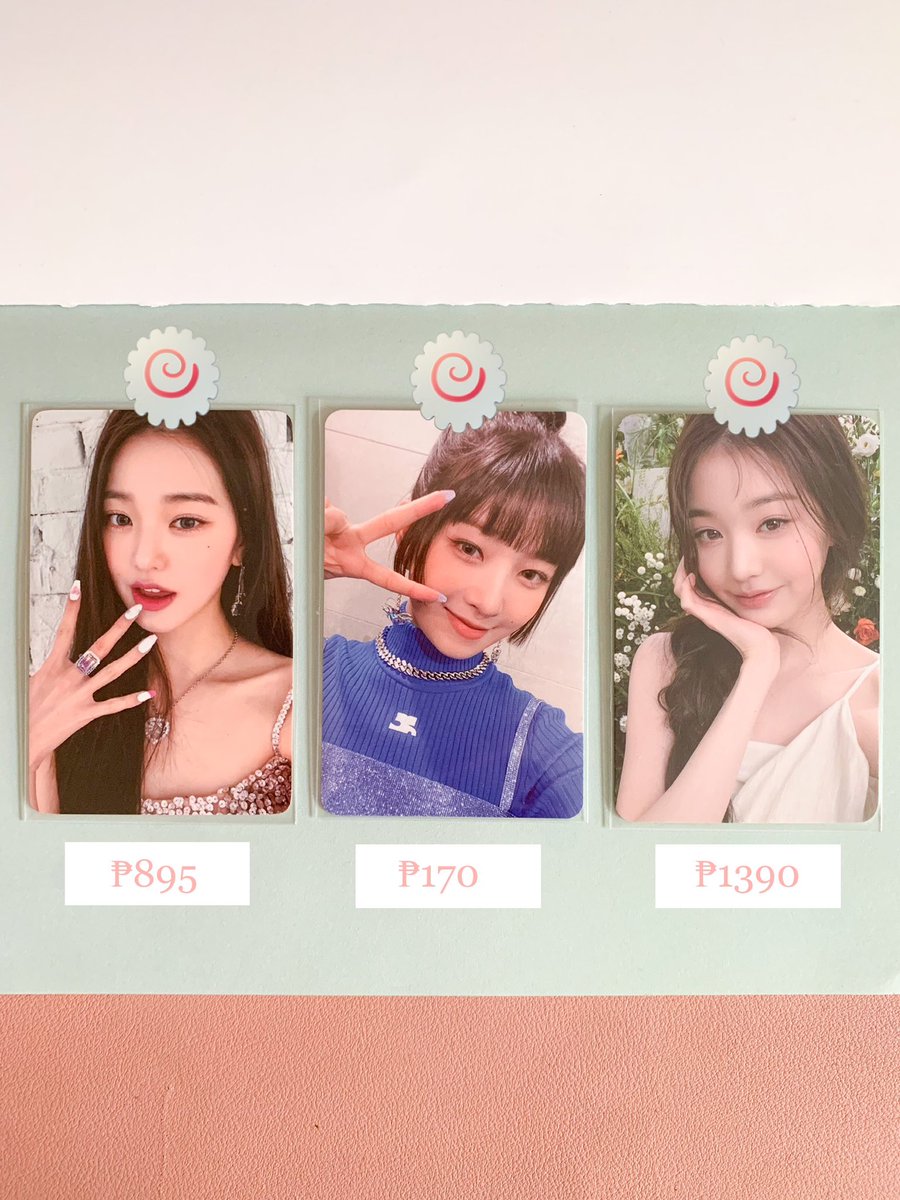 CharmSupportLab's tweet photo. ꒰ wts lfb ph ꒱ … 🍥 ive small set ! 

ꔛ onhand
ꔛ payo/ 1 week dop
     … prio: payo
ꔛ must take all! 
     … can look for kahati 

x sensitive buyers

t. wony wonyoung withmuu barbie hapa kristin dewy rei lodi https://t.co/Na9lqvrn8G