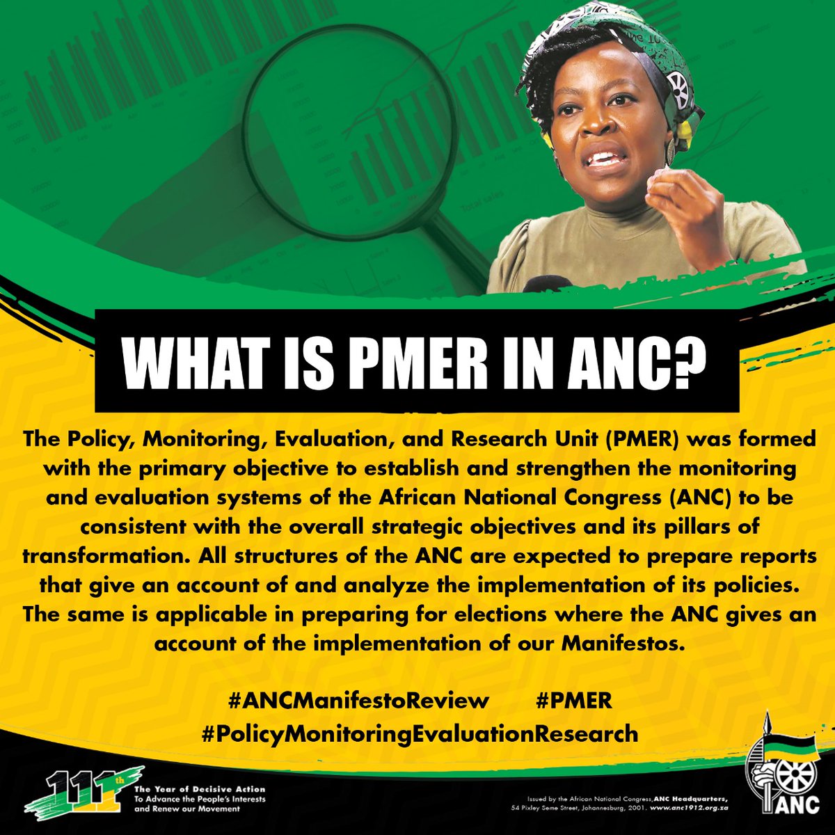MaropeneRamo's tweet photo. Since the launch of the #2019ANCManifestoReview, the PMER has worked to facilitate engagements through provincial & regional structures of the @MYANC & its leagues.
Together with the people, we aim to ensure a continuous program of creating a better life.
#ANCAtWork
#PMER https://t.co/wWKkIdOzsv