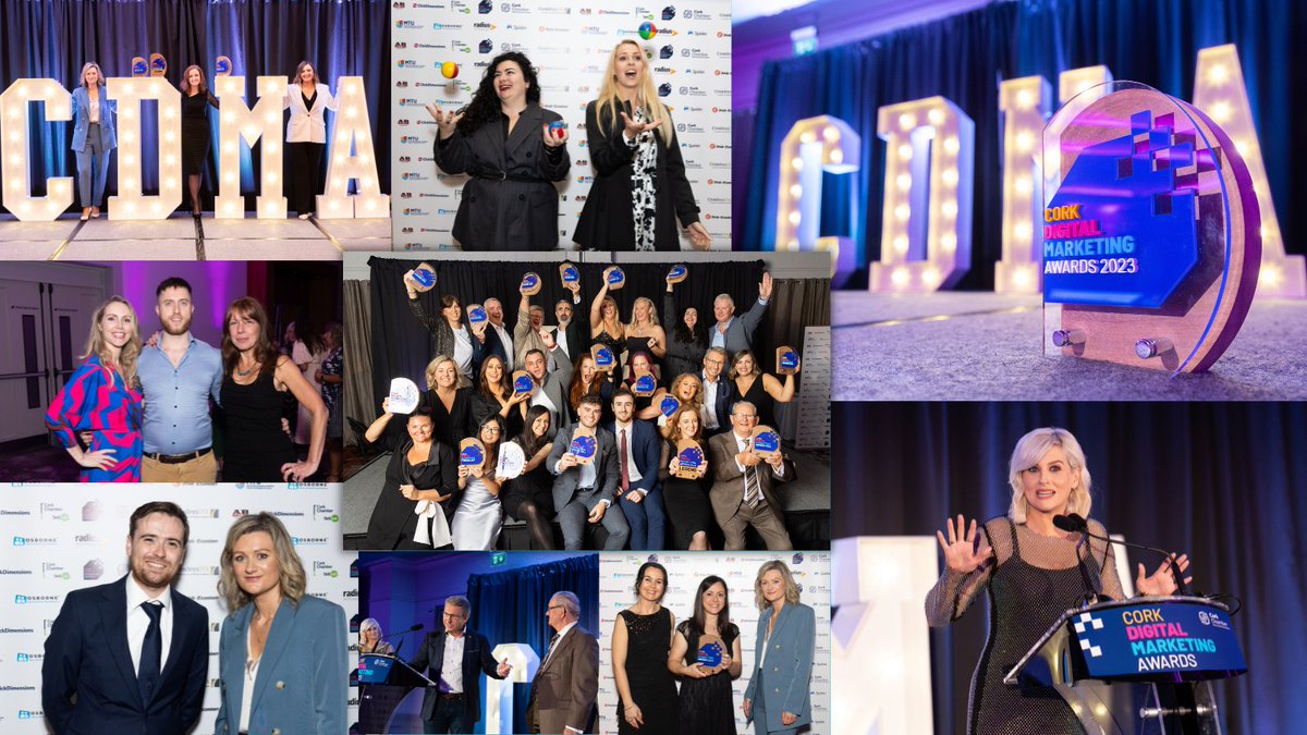 Oh what a night!✨

Congratulations to all the Cork Digital Marketing Awards 2023 Winners🏆

Re-live the night with our photo gallery➡️corkchamber.ie/gallery/cork-d…

#DigitalCork23
