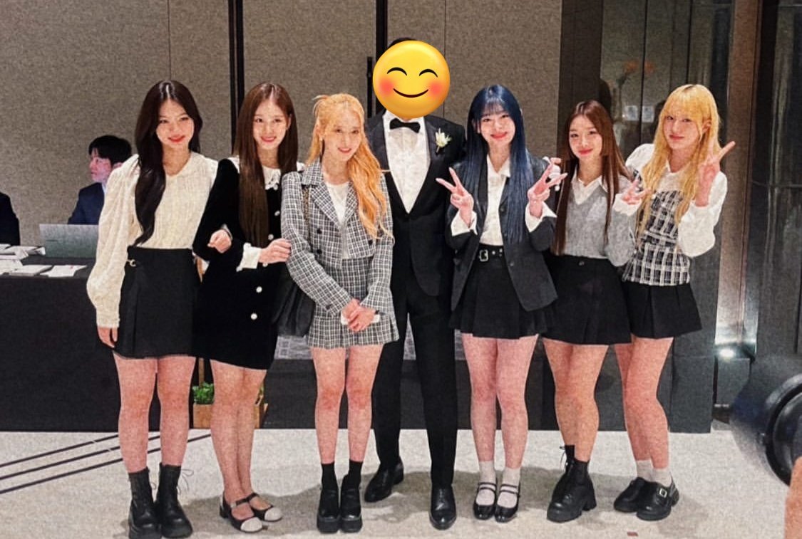 stayc attended choi jin woo (highup's ceo) wedding today!!!