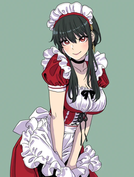 一年前に描いたヨルさん2。