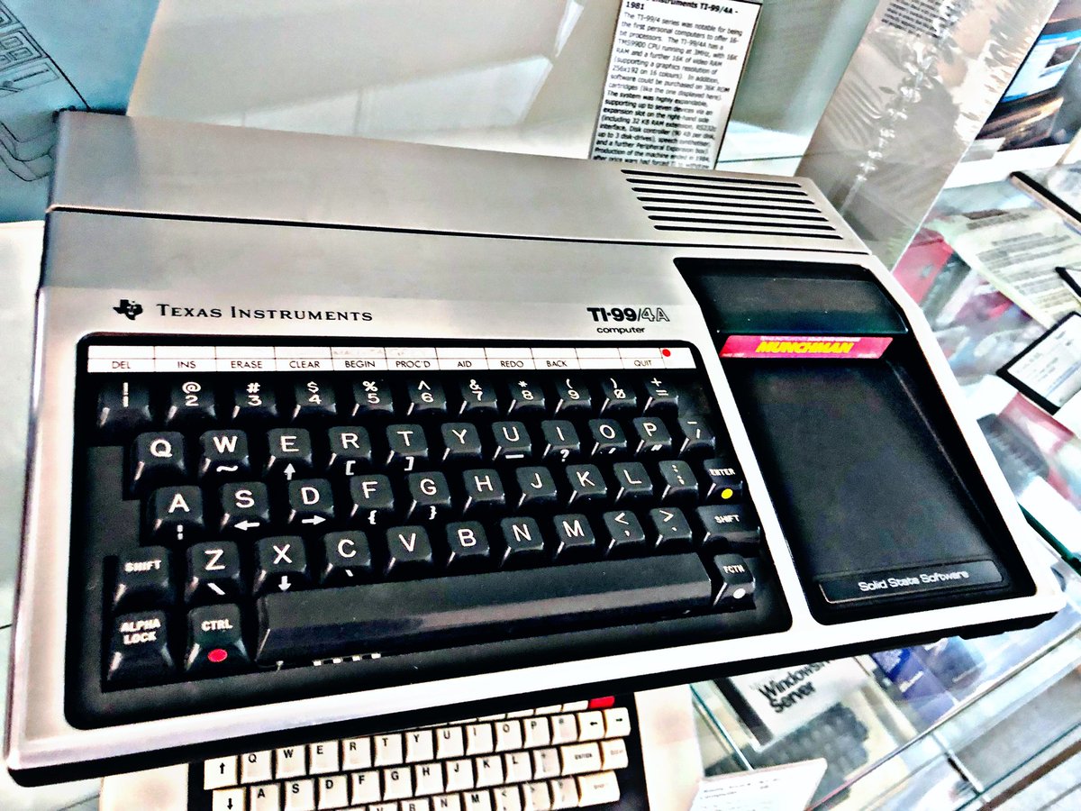 SWRetroComp's tweet photo. You’ve got a Texas Instruments #TI994A. Do you save it or swap it? If saving, then why? If swapping, then for what? #RetroSaveOrSwap https://t.co/AEVFxwtU54