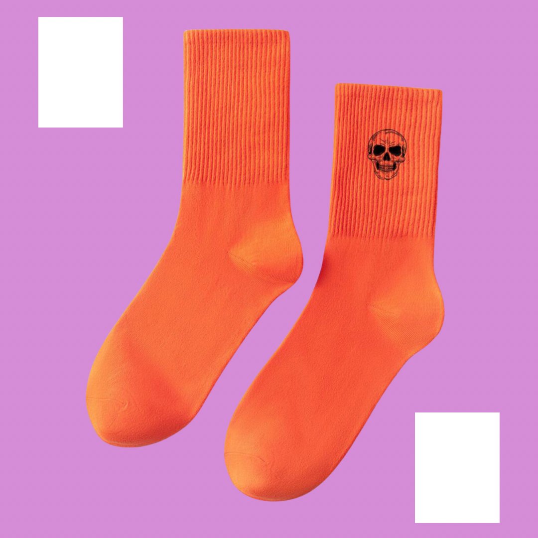 These socks are a real 'bone'-afide fashion statement! 💀👣

 #SkeletonCrew #SockGameStrong #PFTrinkets