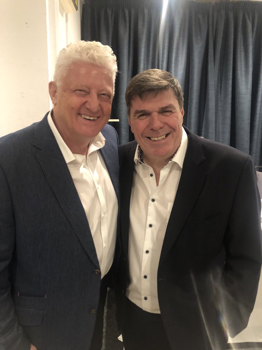 mickquinn1089's tweet photo. Big thanks to @Enfieldcc for the Welcome a and ovation and it was Good to work with Top Comedian and fellow Scouser #SeanStyles and of course the ever professional compère @AndyAshworthMC https://t.co/xKQfYfH4iF