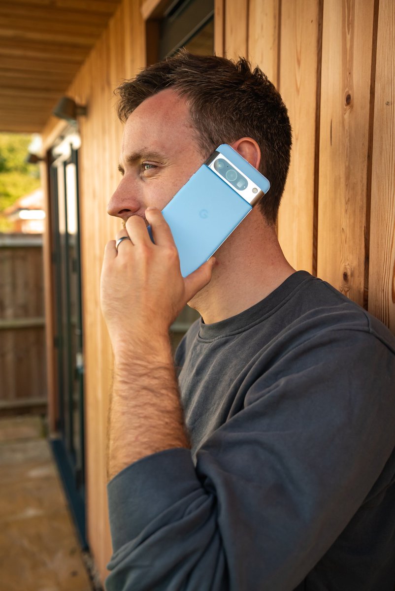 TheTechChap's tweet image. Bay Blue Pixel 8 Pro 💙