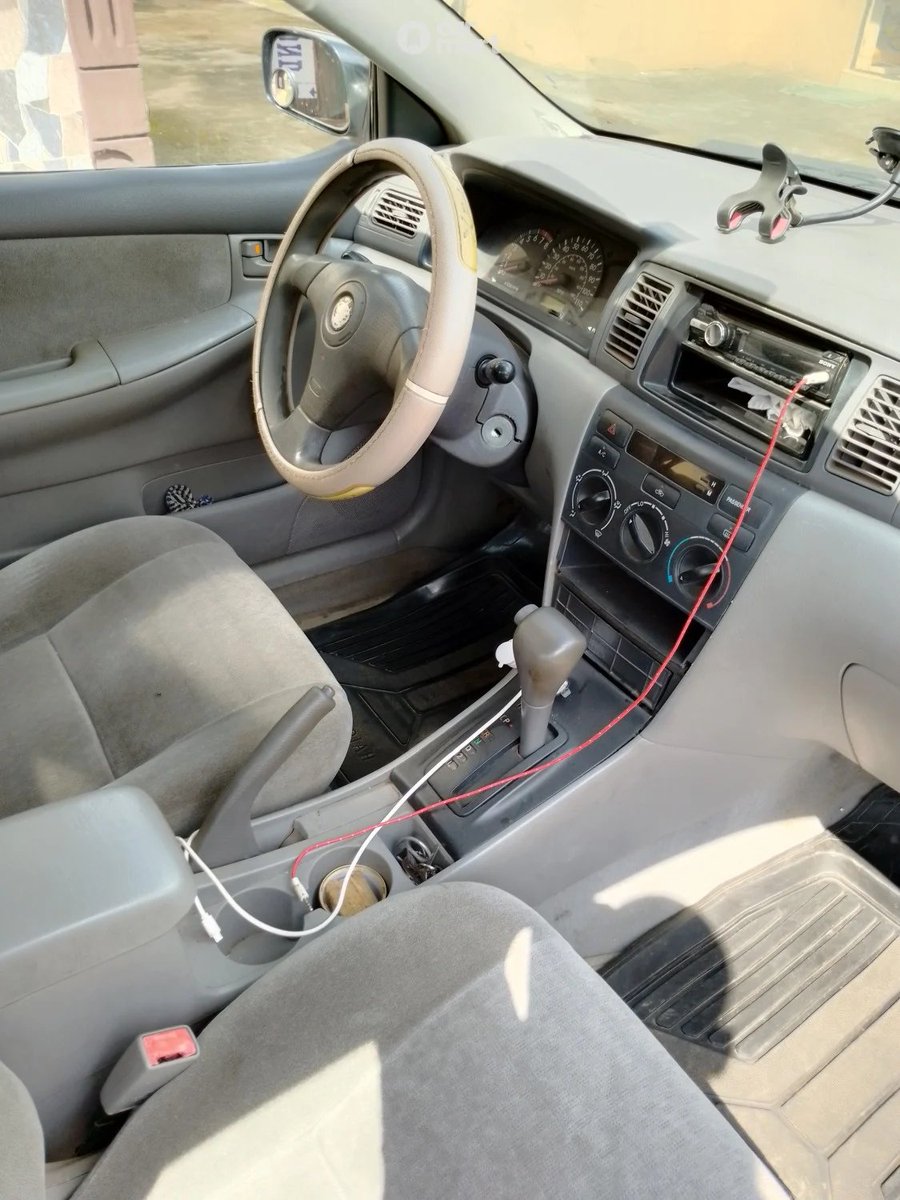 Used Toyota Corolla 2002

*For Price, More Picture, Negotiate with the owner/Dealer>> Visit our website>>*
carmart.ng/used-toyota-co…

 Location: Ojodu Berger
FOR SALE
Negotiable
Body TypeSedan
ModelCorolla
Car BrandToyota
Year2002
Petrol TypeFuel
TransmissionAutomatic