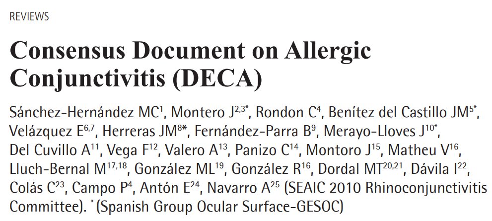 MPL_2023's tweet photo. Entramos en la conjuntivitis alérgica
https://t.co/vzU1gGK42N
a través del DECA que ha sido validado recientemente 
#MPL23 para aplicar cada día en la consulta! https://t.co/ZdvuOYHLNs