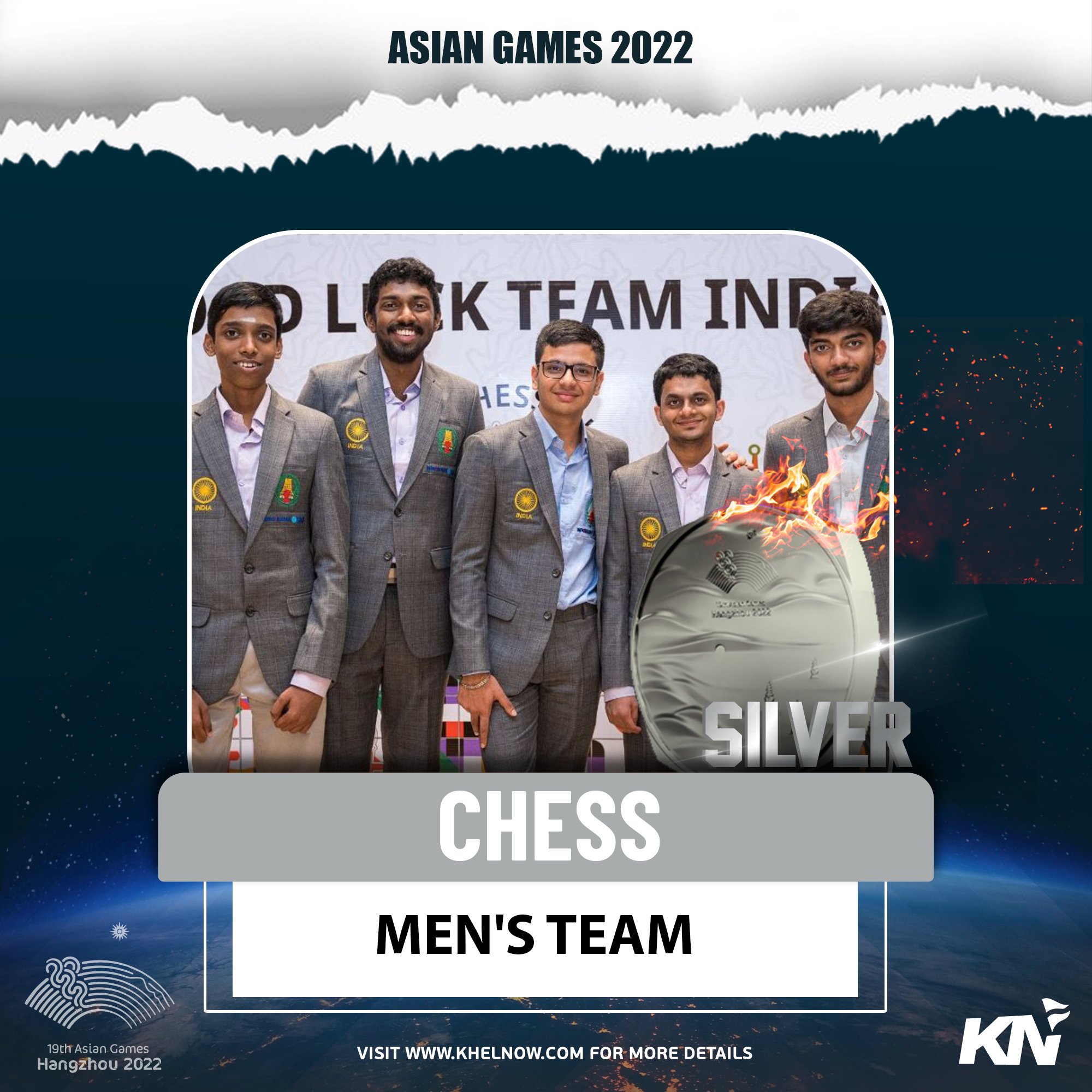 Asian Games: Praggnanandhaa, Gukesh to join Indian chess men's