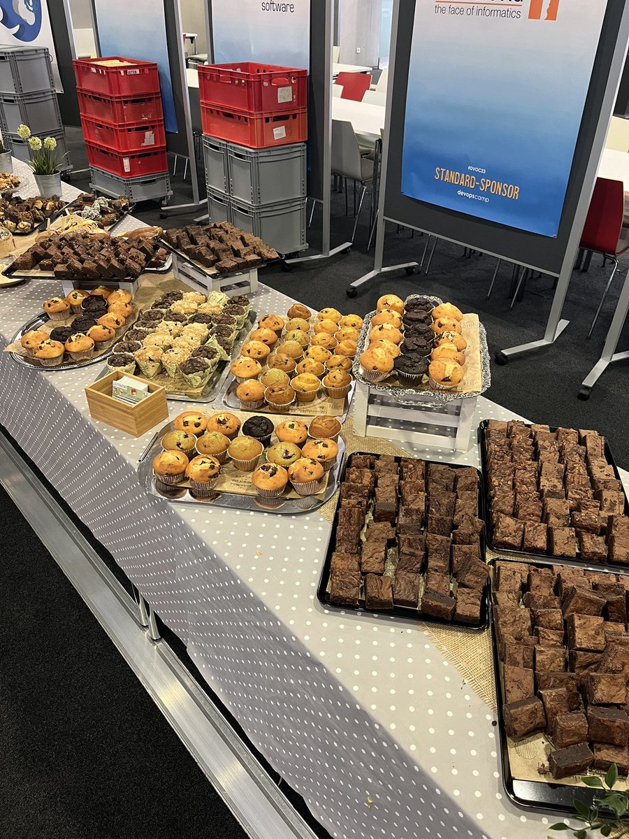 Mahlzeit 🍝🥗🧁 #dvoc23 #devopscamp