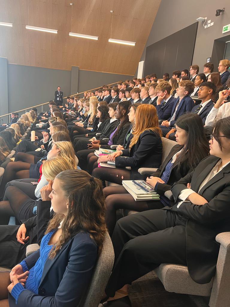 Chanel Contos, founder of <a href="/teachusconsent/">Teach Us Consent</a> and writer of Consent Laid Bare, spoke superbly to our U6th pupils in PSD this morning about consent and the importance of education for everyone on this crucial issue