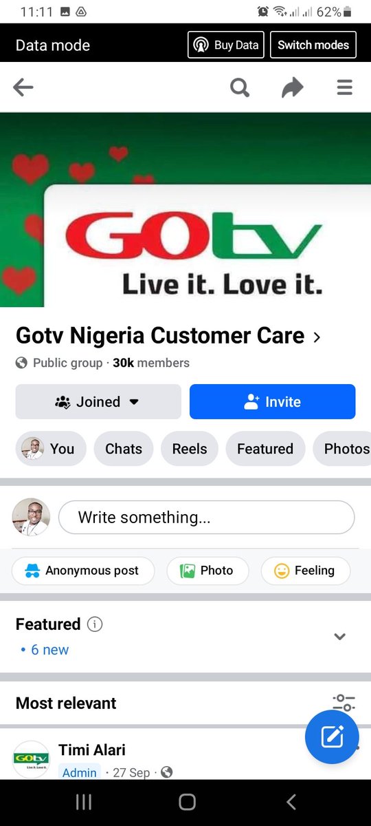 keM4on's tweet photo. @GOtvNg we have scammers using ur business name to scam prople fir maintenance fee over WhatsApp and facebook. https://t.co/XkspObiFY4