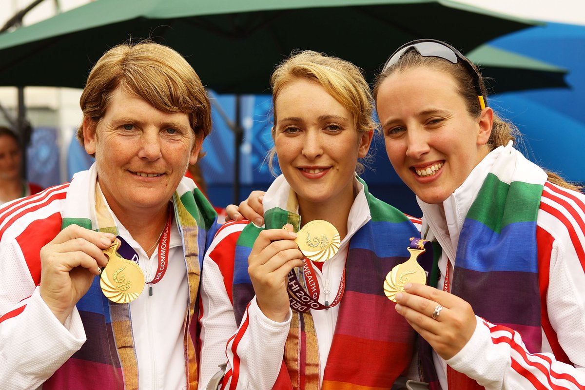 Breaking new ground 🙌

At Delhi 2010, archer <a href="/danibrownmbe/">Danielle Brown MBE</a> became our first ever para athlete to compete in an able-bodied event 🎯

She then went on to win gold in the women's compound team alongside Nichola Simpson and <a href="/archerynicky/">Nicky Hunt</a> 🥇

Unstoppable!