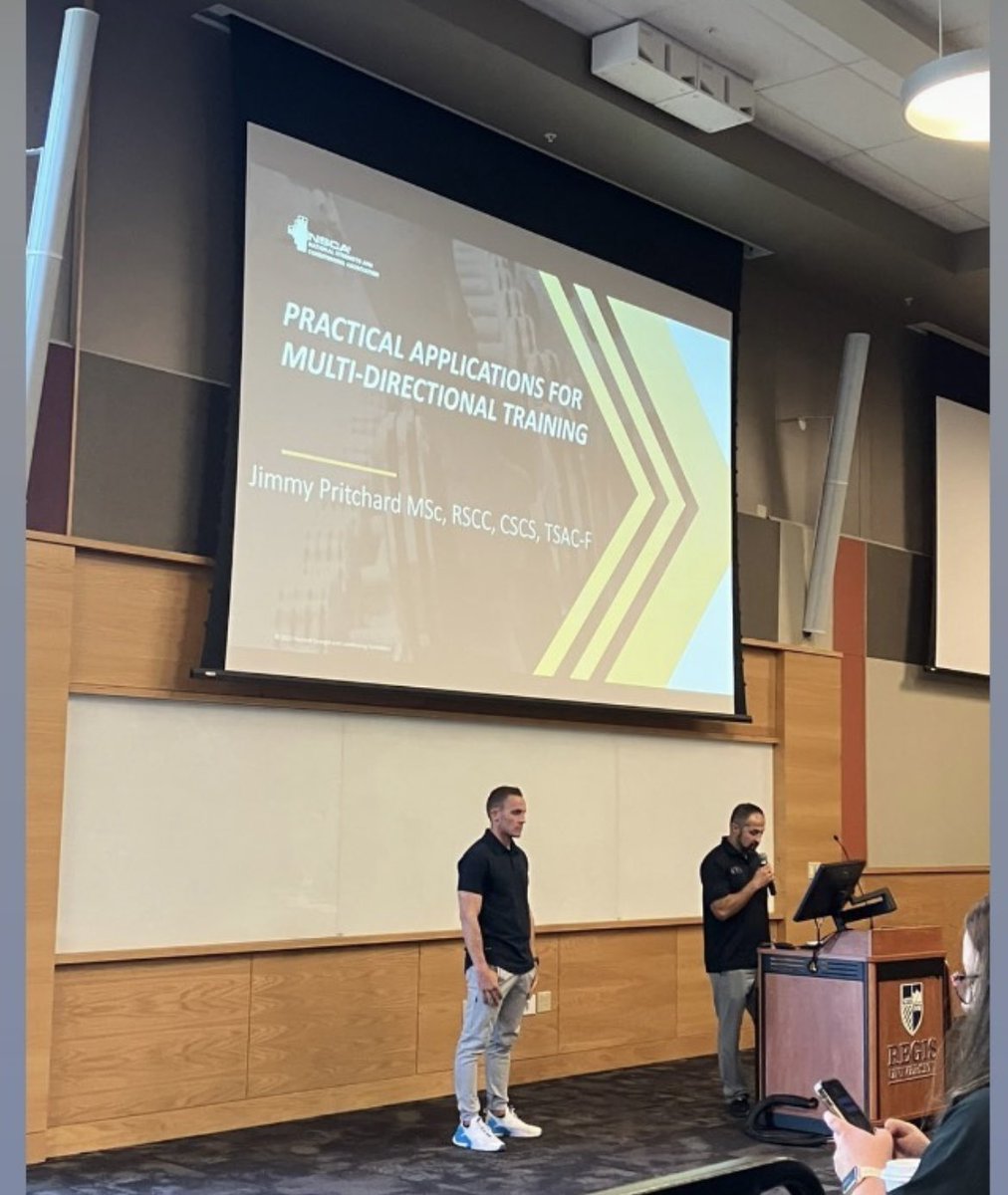 jimmypritchard_'s tweet image. I was extremely fortunate to present this past weekend at the @NSCA Rocky Mountain Regional conference.  Thank you to all who attended and to those who afforded me this awesome opportunity!
#NSCA #humanperformance