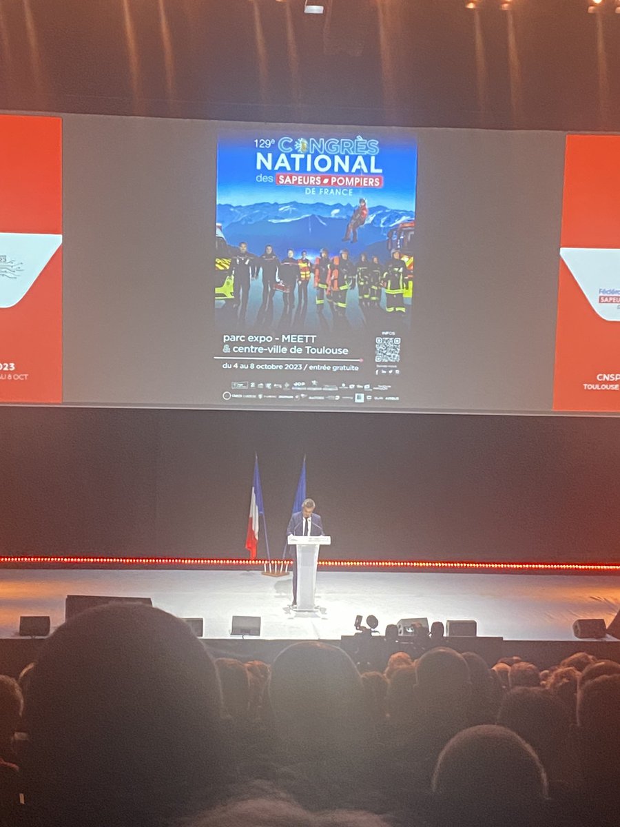 Allocution de <a href="/GDarmanin/">Gérald DARMANIN</a> 

<a href="/SudSdisNational/">Sud Sdis National</a> 
<a href="/SecCivileFrance/">Sécurité Civile</a>