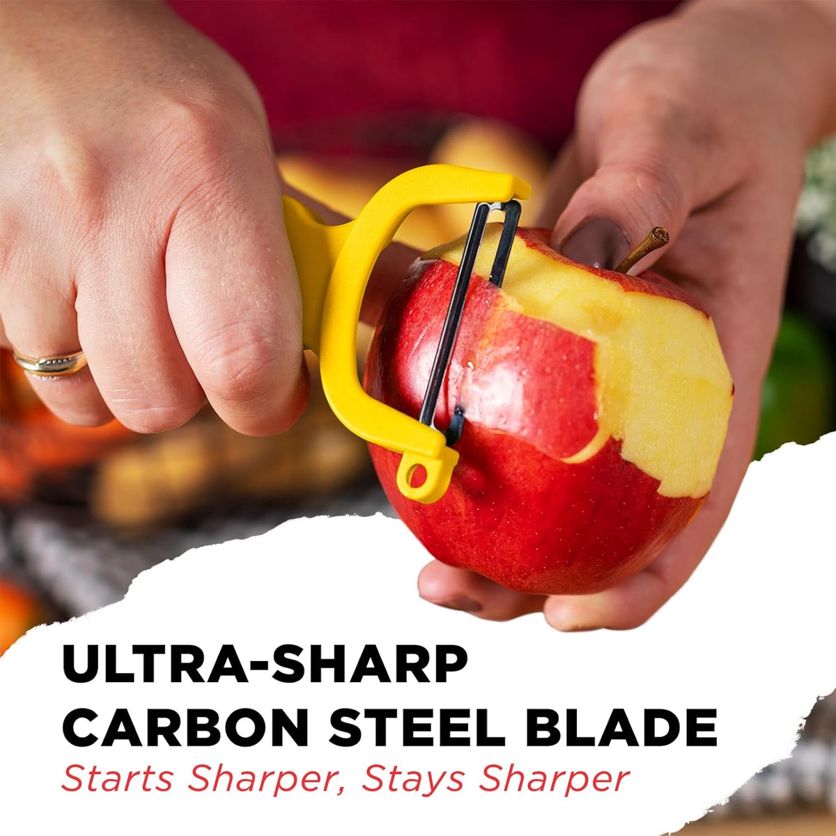 _KitSen's tweet image. The Kuhn Rikon Original Swiss Peeler! 🥕✨

A kitchen classic that excels in peeling. Swiss-made for precision and durability. Say goodbye to stubborn peels and hello to effortless peeling!

Shop Now: amzn.to/3LNgjht

#Cooking #KitchenEssentials #KuhnRikon