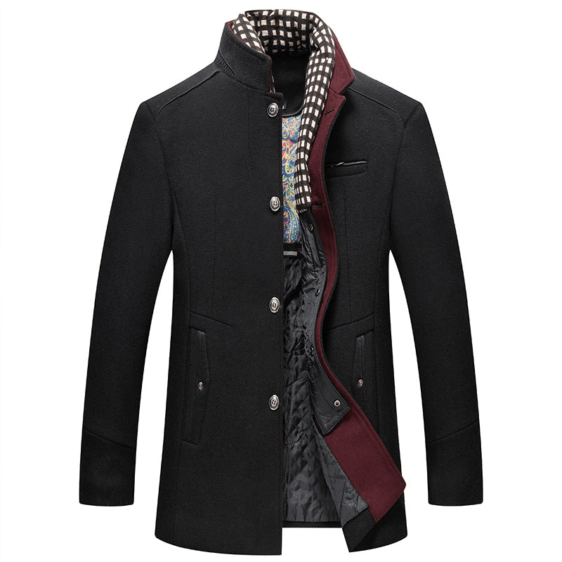 💥Face the cold with warm and cosy clothing that offers comfort and softness to tackle the cold winter!

🎁Order Here: wyzor.co/scarf-wool-coat