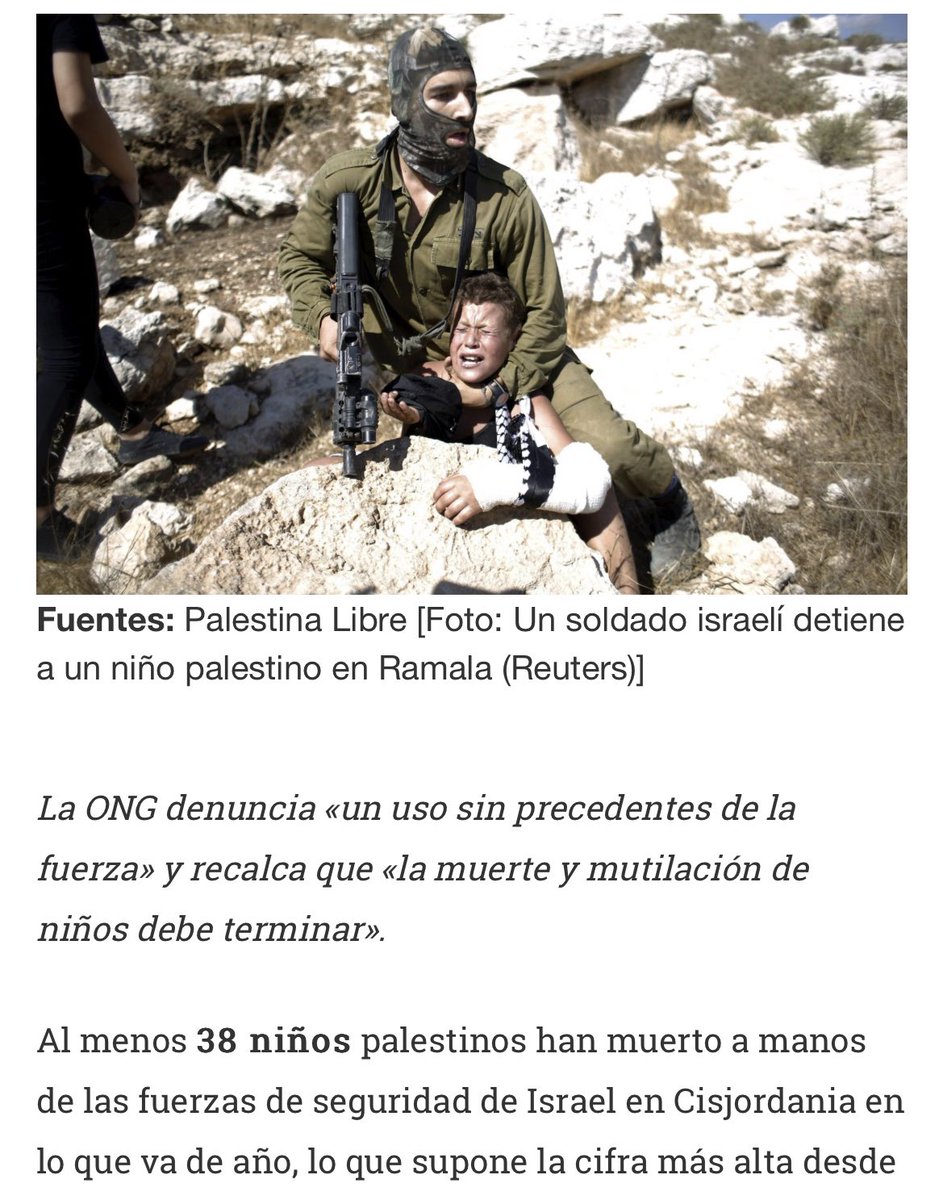 tunoviofab's tweet photo. Un total de más de 150muertos(38 niños) desde principios de año y ahora es cuando los dirigentes aprenden a hablar y es para tratar de terroristas al pueblo palestino que lleva sufriendo desde hace medio siglo. https://t.co/jGVRJWLdr1