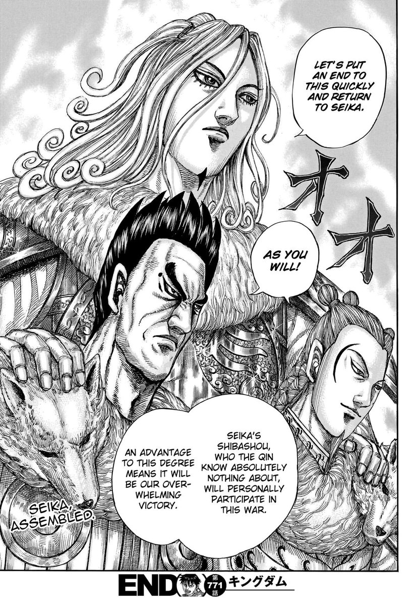 LeBron_Snow's tweet photo. Chapter 771&amp;772 are goated as always
#Kingdom772 https://t.co/lTtYdYIhtK