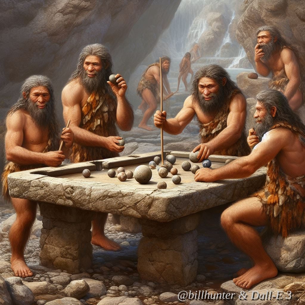 billhunter's tweet image. The origin of billiards?